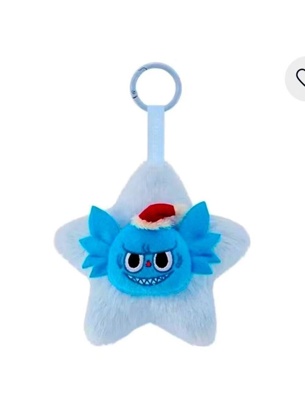 Pop Mart Labubu The Monsters Classic Series Sparkly Pippo Plush Pendant Open Box